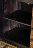 Subtle Seesham and Acacia Wood Accent Cabinet