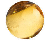 Glass round wall art colored in browns, ambers, leopard, and dark brown
