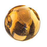 Golden Glass Ball Wall Decor