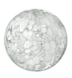 White Ball Glass Wall Decor