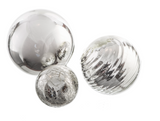 Silver Round 3D Wall Decor