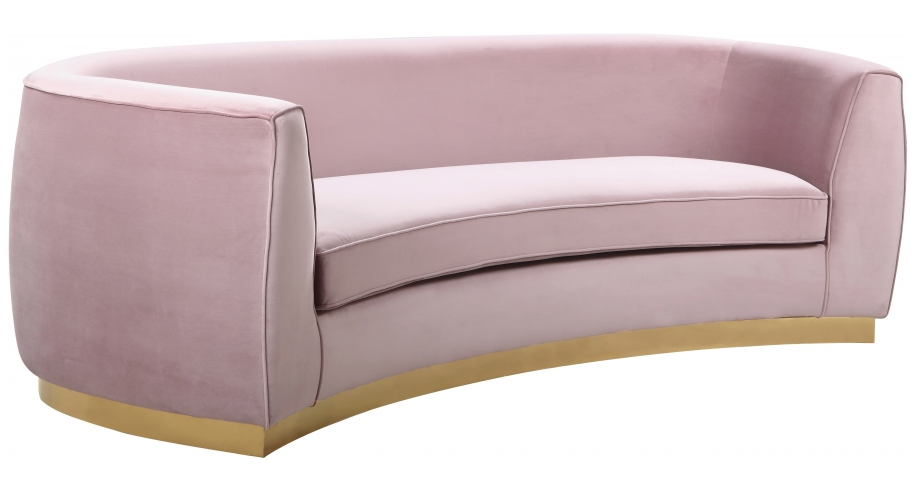 Shell hotsell sofa pink