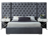 Abundance Modern Bed Grey