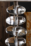 Clearstone Stacked Crystal Table Lamp