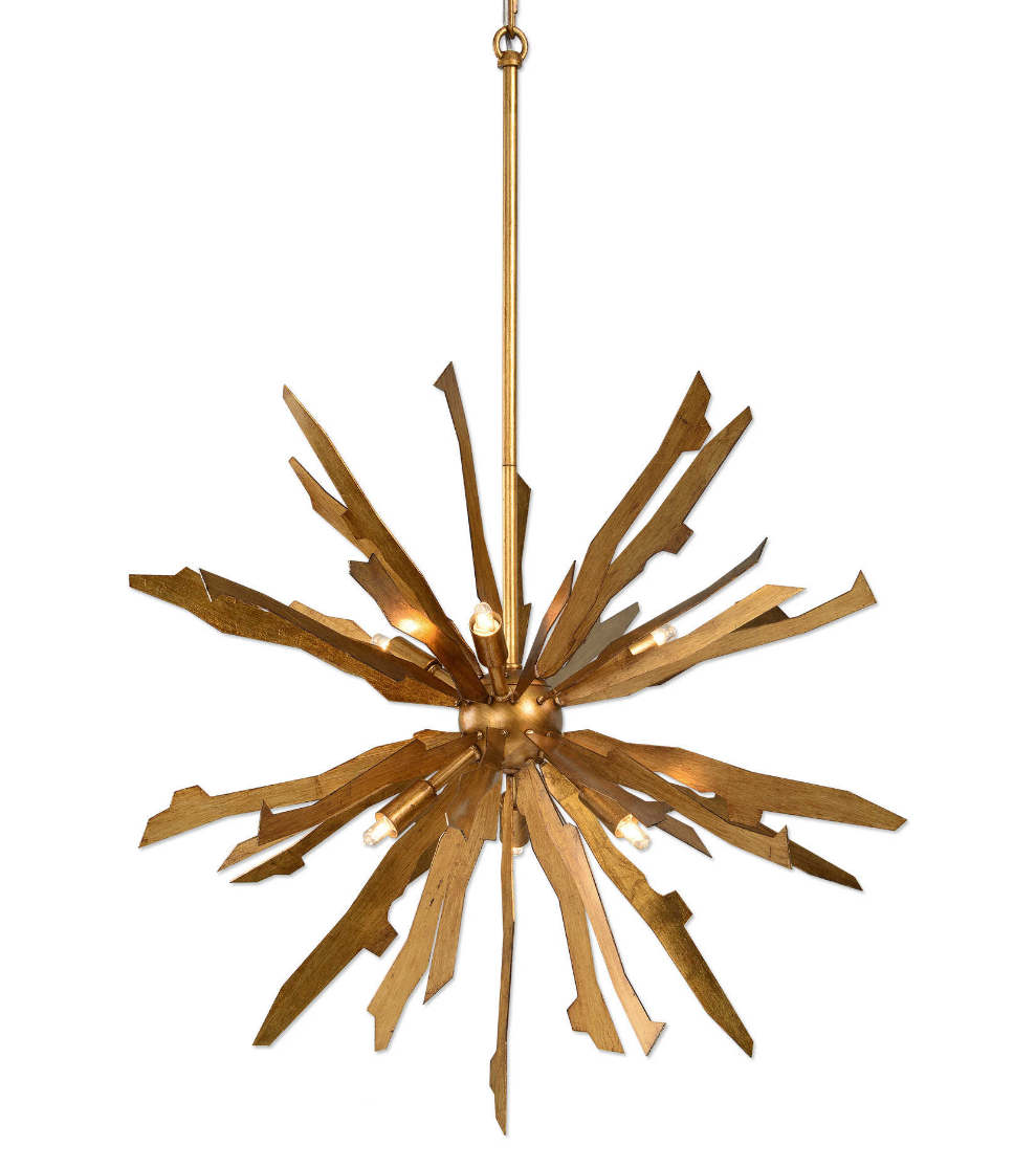 Starburst pendant light on sale