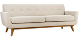 Ronald Mid Century Modern Sofa Jade