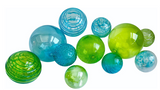 Calypso II Glass Wall Decor Art