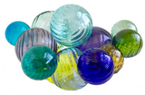 Spun Glass Wall Decor Art