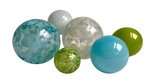 Land and Sea Glass Wall Decor Art