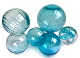Aqua Glass Wall Decor