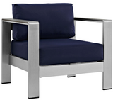 Modus Aluminum Outdoor Chair Navy