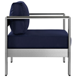 Modus Aluminum Outdoor Chair Navy