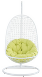 Fritz Outdoor White Swing Chair