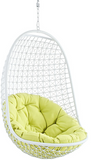 Fritz Outdoor White Swing Chair