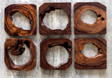 Tamoa Suar Wood Wall Decor S/6