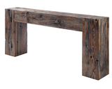 Reclamation Oversized Boat Wood Console Table