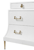 Montford White 4 Drawer Accent Cabinet