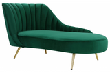 Maggie Chaise Lounge Black