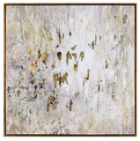 The Mist Metallic Oversized Large Framed Wall Art