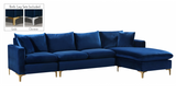 Damien Reversible Modern Sectional Grey