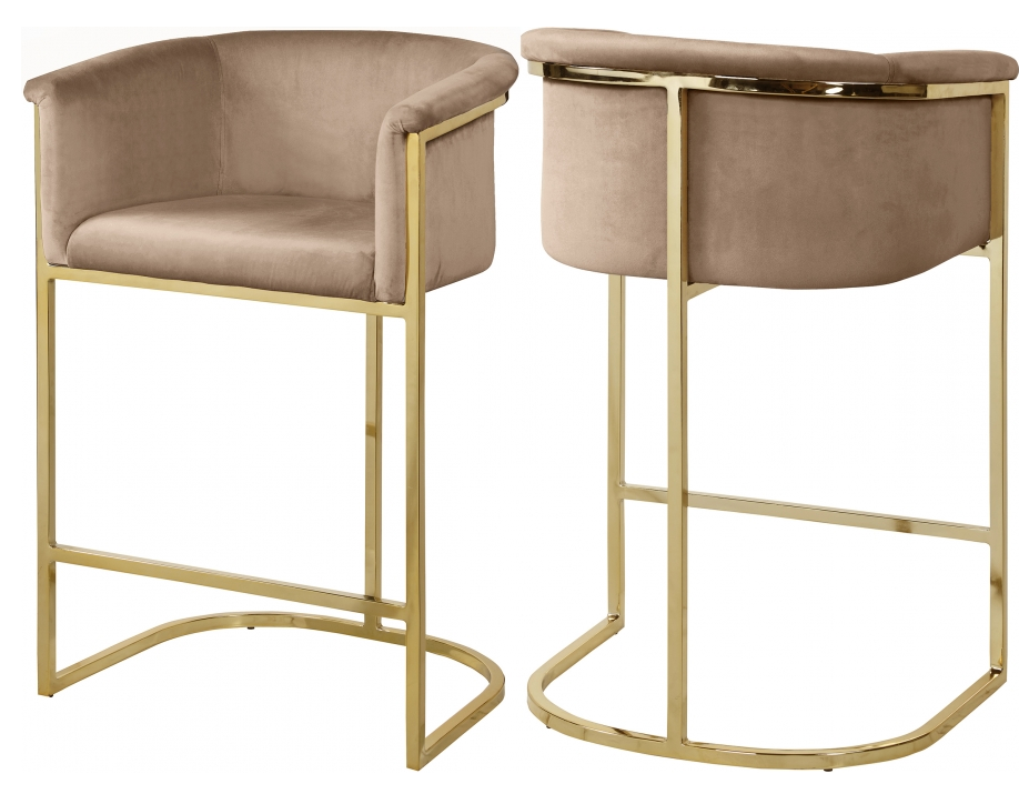 Dwell Modern Counter Stool Grey Interior Motives by Will Smith LLC