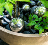 Stainless Steel Orb Wall Decor Set of 20