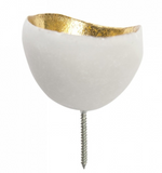 Gold Cup organic  Wall Art, Set of 20 Gold