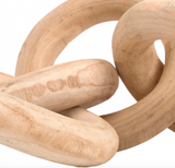 Organic Bondage Wood Chain Decor