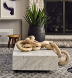 Organic Bondage Wood Chain Decor