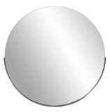 Triumph Wall Mirror Polished Silver