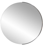 Triumph Wall Mirror Polished Silver
