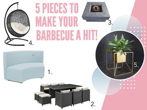 5 Pieces To Make Your Barbecue a Huge Hit