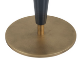 Slickster Navy Blue and Gold Accent Table