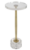 Crystall Gold and Crystal Accent Table