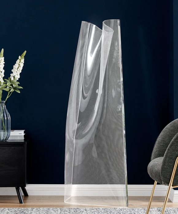 Folded Acrylic LED Floor Lamp