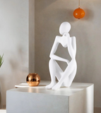 Think on It White Sculpture