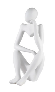 Think on It White Sculpture