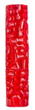 Textured Red Floor Vase Oversized