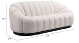 Nuton Shearling Modern Sofa