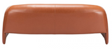 Warby Curved Arm Sofa Brown
