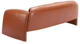 Warby Curved Arm Sofa Brown
