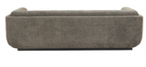 Ewing U Shaped Modern Sofa Green Tweed