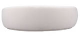 Tabitha Shearling Cream Curved Sofa