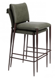 Speak Easy Olive Green With Bronze Coated Steel Frame