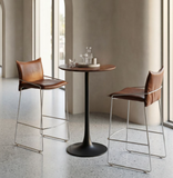 Polaris Faux Leather Barstool