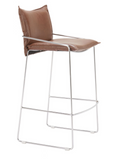 Polaris Faux Leather Barstool