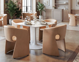 Rosalyn Dining Chair Tan Beige