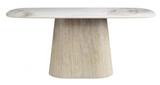 Nickki Oval Dining Table Natural