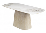 Nickki Oval Dining Table Natural