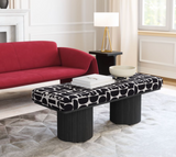 Boto Bench Black and White
